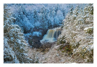 Blackwater Falls Winter Landscape #2