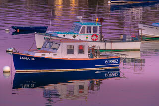 Lobster Boats at Twilight