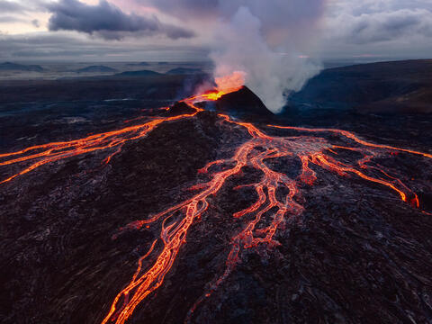 Fagradalsfjall Volcano eruption Iceland fine art prints for sale. 