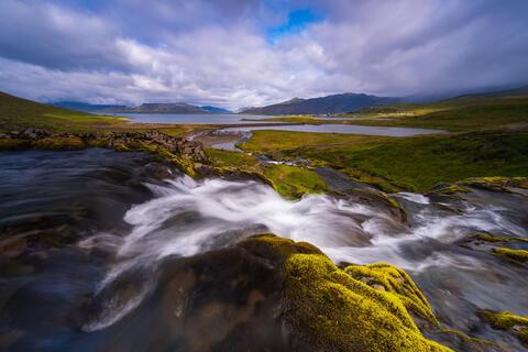 Kirjufell mountain Fine Art Prints for sale. 