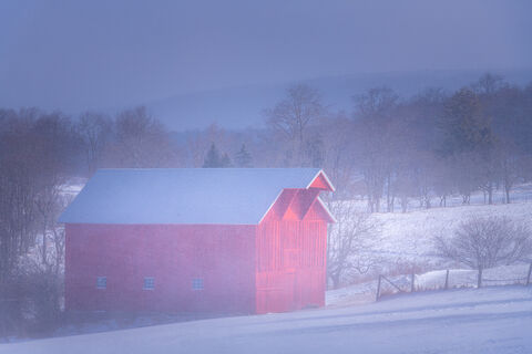 The Red Barn of Canaan Valley