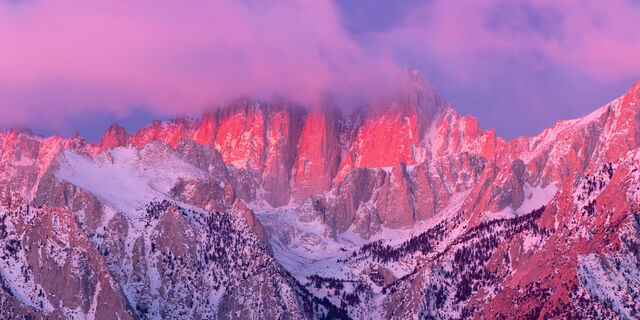 Mount Whitney Alpenglow
