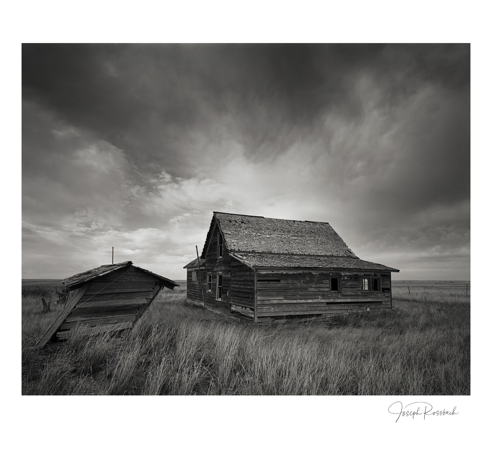 While exploring the prairie of Northeast Colorado's Weld County I found this old abandoned homestead. I new thunderstorms were...