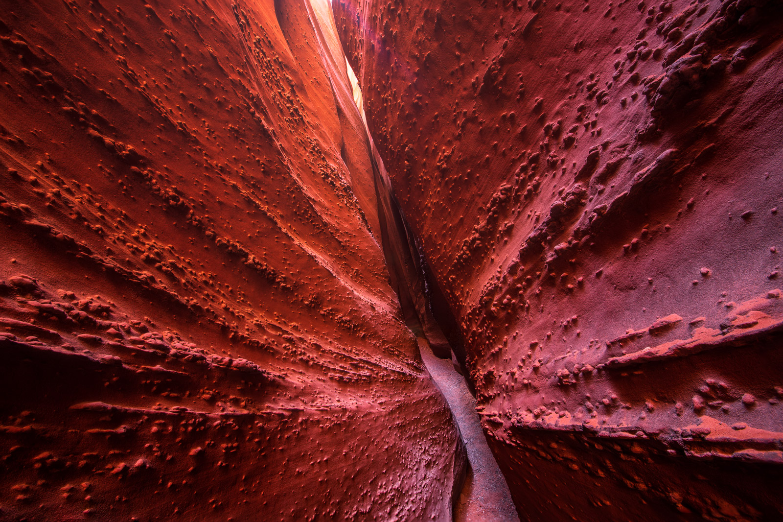 This is Spooky Slot Canyon in Southern Utah, one of the tighest slot canyons in the world.